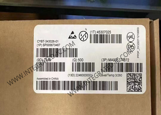 वायरलेस कम्युनिकेशन मॉड्यूल CYBT-343026-01 BT स्मार्ट रेडी वायरलेस एम्बेडेड मॉड्यूल