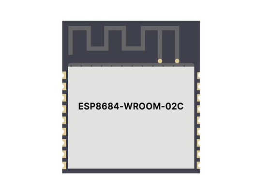 ESP8684-WROOM-02C-H2 वायरलेस संचार मॉड्यूल 2.4GHz वाई-फाई और बीटी 5 मॉड्यूल 14GPIOs
