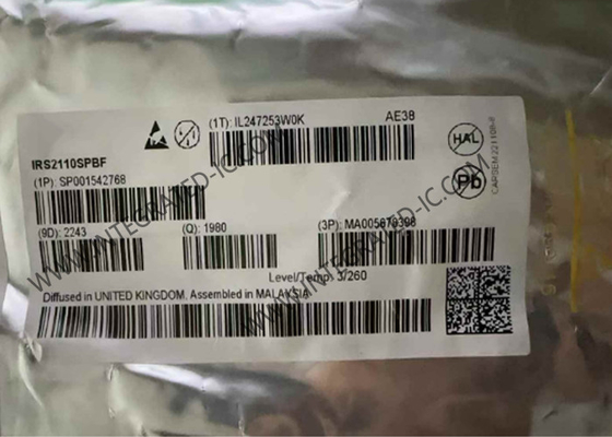 IRS2110SPBF एकीकृत सर्किट चिप 500V EiceDRIVERTM बंद के साथ गेट ड्राइवर आईसी