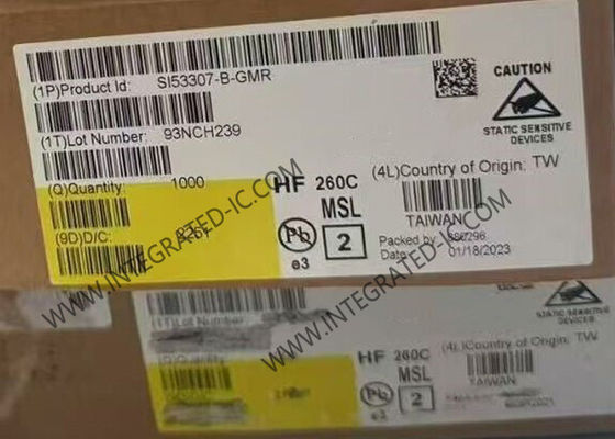 SI53307-B-GMR एकीकृत सर्किट चिप Jitter Fanout घड़ी बफर QFN16 घड़ी Fanout बफर