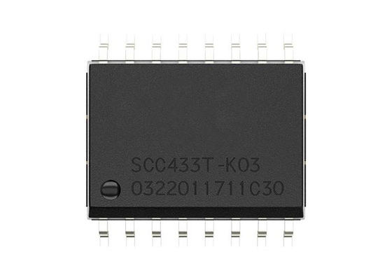 SCC433T-K03-10 सेंसर आईसी डिजिटल एसपीआई इंटरफेस के साथ 2-अक्षीय जिरोस्कोप