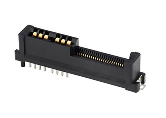 CE1416000110111 कनेक्टर उच्च गति 56Gb/s वर्टिकल कार्ड एज कनेक्टर