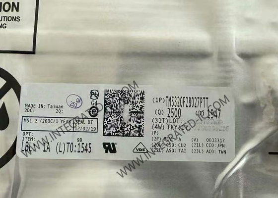 TMS320F28027PTT माइक्रोकंट्रोलर MCU 60MHz 64KB फ्लैश C2000TM 32-बिट MCU LQFP-48