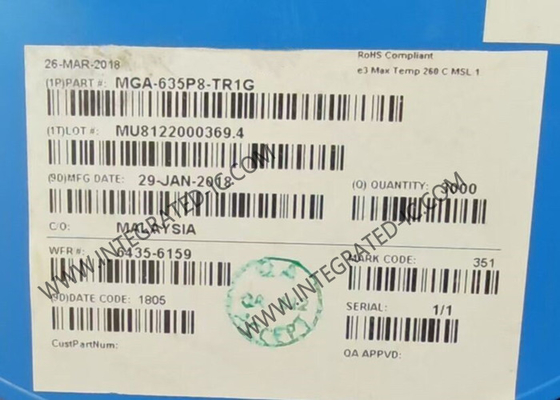 एमजीए-635पी8-टीआर1जी वायरलेस कम्युनिकेशन मॉड्यूल अल्ट्रा लो शोर उच्च रैखिकता कम शोर एम्पलीफायर