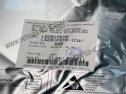 L6201PSTR एकीकृत सर्किट चिप DMOS फुल ब्रिज ड्राइवर 4A ब्रश किए गए डीसी मोटर ड्राइवर