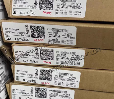 एकीकृत सर्किट चिप DS90UB933TRTVRQ1 12 बिट्स 100 मेगाहर्ट्ज FPD-लिंक III सीरियलाइज़र