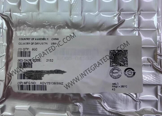 ADV7513BSWZ एकीकृत सर्किट चिप 165 मेगाहर्ट्ज उच्च प्रदर्शन एचडीएमआई ट्रांसमीटर