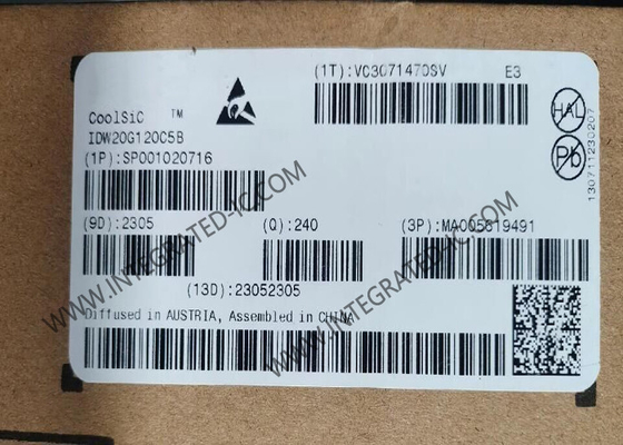 IDW20G120C5B एकीकृत सर्किट चिप 1200V 20A सिलिकॉन कार्बाइड स्कॉटकी डायोड EV चार्जिंग के लिए