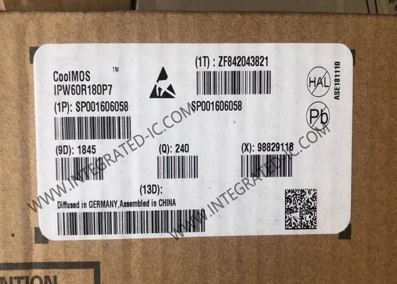 एकीकृत सर्किट चिप IPW60R180P7 उच्च ऊर्जा दक्षता MOSFET ट्रांजिस्टर