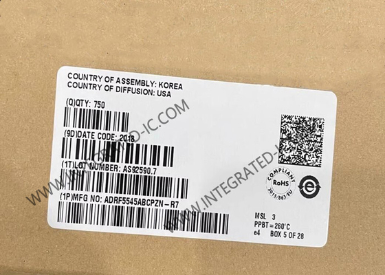 इंटीग्रेटेड सर्किट चिप ADRF5545ABCPZN सामान्य प्रयोजन RF फ्रंट एंड IC 40-VFQFN