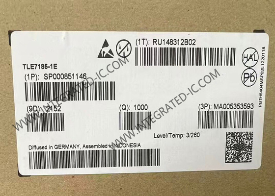 TLE7185-1E एकीकृत सर्किट चिप 80mA गेट ड्राइवर IC 3Phase ब्रिज ड्राइवर IC