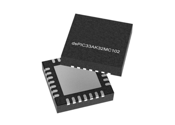 DSPIC33AK32MC102T-E/M7 माइक्रोकंट्रोलर MCU 32 बिट DSC VQFN28 डिजिटल सिग्नल नियंत्रक