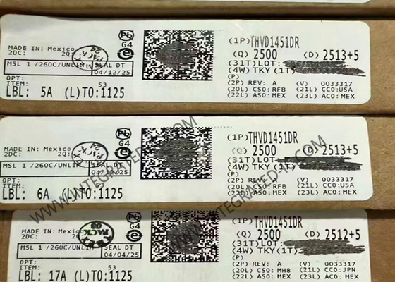 THVD1451DR इंटीग्रेटेड सर्किट चिप 3.3V से 5V RS-485 ट्रांससीवर ±18-kV IEC ESD सुरक्षा के साथ