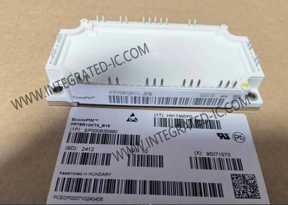 FP75R12KT4B16 ऑटोमोटिव IGBT मॉड्यूल 1200V 75A थ्री फेज़ PIM IGBT मॉड्यूल