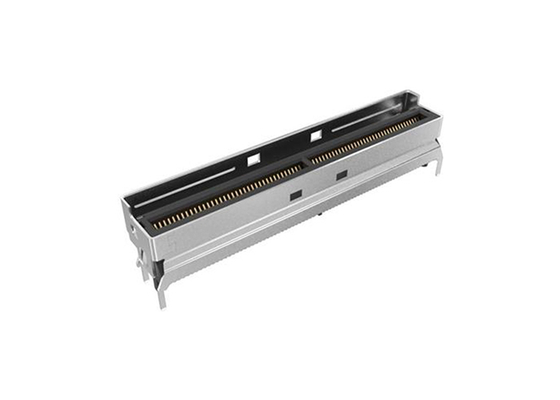 G97V26332HR कनेक्टर्स हाई स्पीड 56Gb/s 85Ω मिनी कूल एज IO कनेक्टर