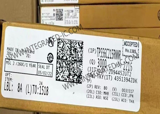 TPS56C215RNNR इंटीग्रेटेड सर्किट चिप 12A सिंक्रोनस स्टेप-डाउन SWIFT™ कनवर्टर