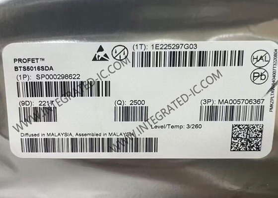 BTS5016SDA एकीकृत सर्किट चिप 1 चैनल स्मार्ट हाई-साइड पावर स्विच