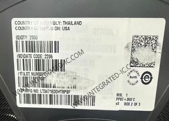 LT3471EDD इंटीग्रेटेड सर्किट चिप डुअल 1.3A 1.2MHz स्विचिंग रेगुलेटर DFN-10 पैकेज