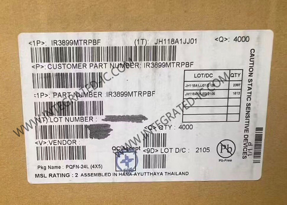 IR3899MTRPBF इंटीग्रेटेड सर्किट चिप 9A अत्यधिक एकीकृत सिंक्रोनस बक रेगुलेटर