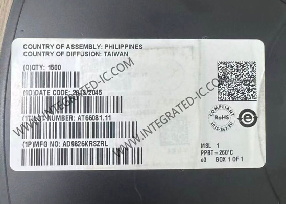 AD9826KRSZRL इंटीग्रेटेड सर्किट चिप कंप्लीट 16-बिट इमेजिंग सिग्नल प्रोसेसर SSOP-28