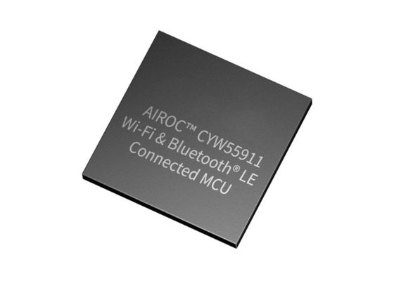 CYW55911IUBGT माइक्रो कंट्रोलर MCU AIROC वाईफाई कनेक्टेड MCU वाईफाई 6 और BT LE 5.4 MCU