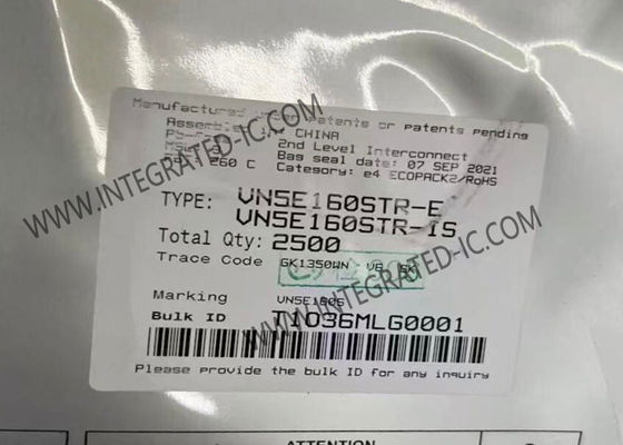 VN5E160STR एकीकृत सर्किट चिप एकल चैनल ऑटोमोटिव अनुप्रयोगों के लिए उच्च पक्ष चालक