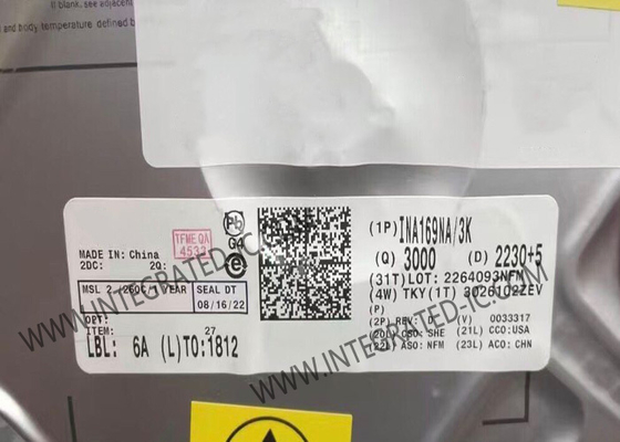 INA169NA/3K एकीकृत सर्किट चिप 2.7 से 60V 440kHz वैरिएबल गेन करंट सेंसर एम्पलीफायर