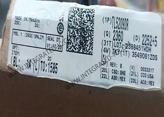 TL5209DR एकीकृत सर्किट चिप 500mA कम-शोर कम-ड्रॉपआउट वोल्टेज नियामक शटडाउन के साथ