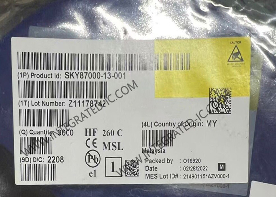 SKY87000-13-001 इंटीग्रेटेड सर्किट चिप स्टेप-डाउन रेगुलेटर ऑटो-बाइपास LDO के साथ