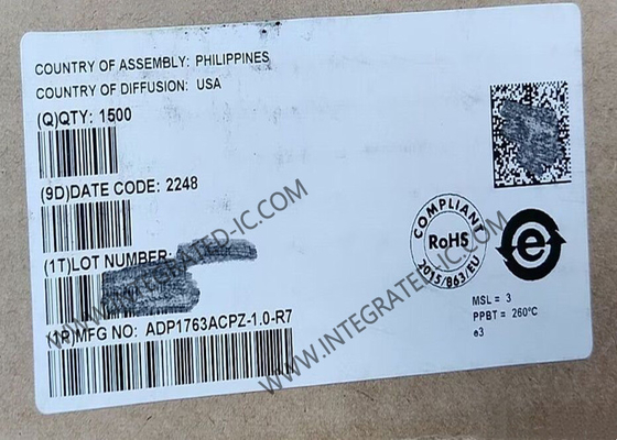 ADP1763ACPZ-1.0 इंटीग्रेटेड सर्किट चिप लो ड्रॉपआउट लीनियर रेगुलेटर्स 3A LDO रेगुलेटर्स