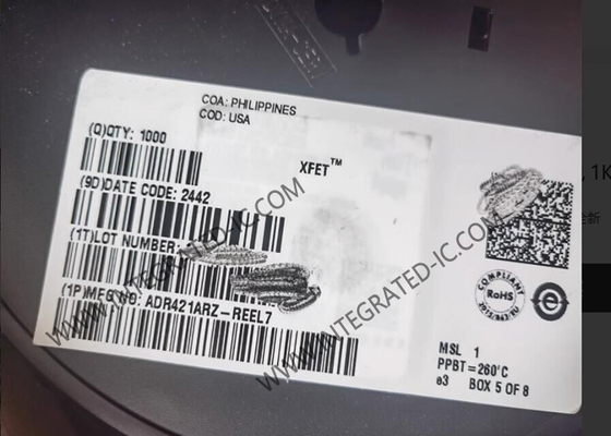 ADR421ARZ एकीकृत सर्किट चिप 2.5V कम शोर XFET वोल्टेज संदर्भ SOIC8