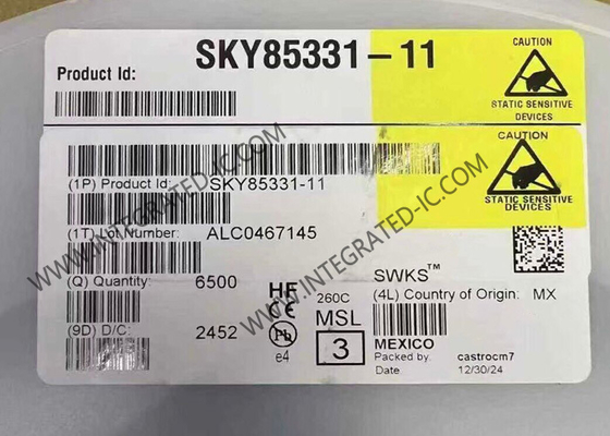 SKY85331-11 वायरलेस संचार मॉड्यूल 2 GHz WLAN फ्रंट-एंड मॉड्यूल LGA-24