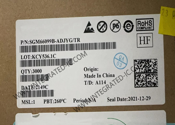 SGM66099B-ADJYG इंटीग्रेटेड सर्किट चिप सिंक्रोनस बूस्ट कनवर्टर स्टेप-अप रेगुलेटर