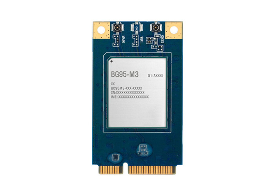 BG95M3LA-MINIPCIE वायरलेस संचार मॉड्यूल मल्टी बैंड LPWA मॉड्यूल मिनी PCIe पैकेज में