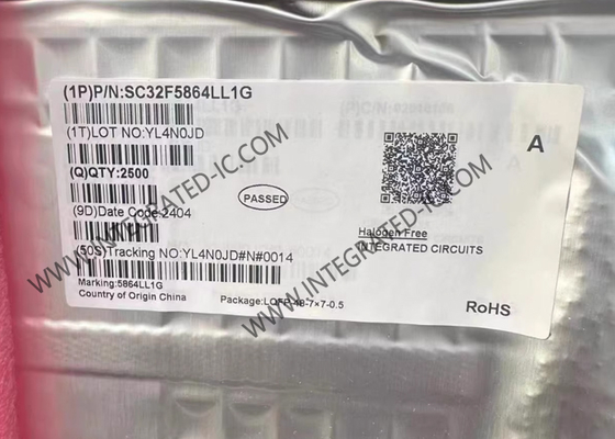 SC32F5864LL1G माइक्रोकंट्रोलर MCU उच्च प्रदर्शन 72MHz आर्म-कोर्टेक्स-M0 माइक्रोकंट्रोलर