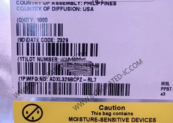 सेंसर आईसी ADXL326BCPZ कम शक्ति 3-अक्ष 16 g त्वरक