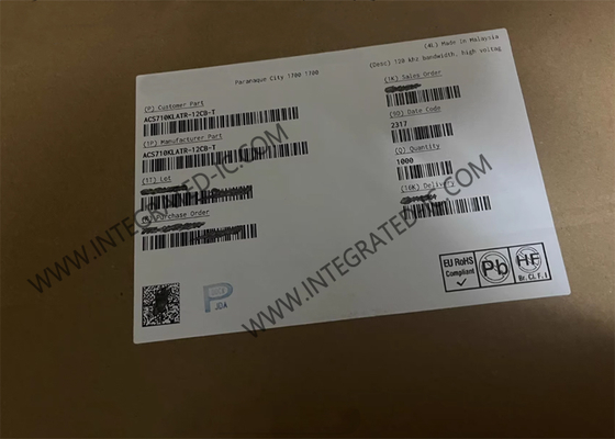 ACS710KLATR-12CB-T सेंसर IC 120kHz वर्तमान सेंसर एकीकृत ओवरकंट्रेंट डिटेक्शन के साथ
