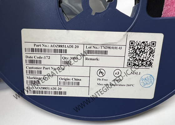 AOZ8851ADI-20 इंटीग्रेटेड सर्किट चिप 20V द्विदिशीय क्षणिक वोल्टेज सप्रेसर डायोड 0.4pF द्विदिशीय TVS