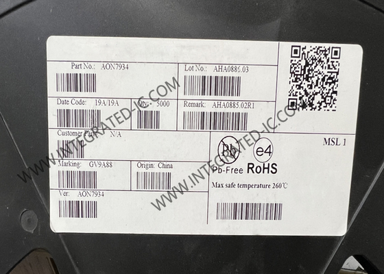 AON7934 एकीकृत सर्किट चिप 30V दोहरी असममित एन-चैनल MOSFET ट्रांजिस्टर