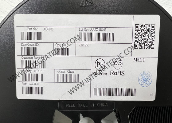 AO7800 इंटीग्रेटेड सर्किट चिप 20V डुअल N-चैनल MOSFET ट्रांजिस्टर लो वोल्टेज MOSFET