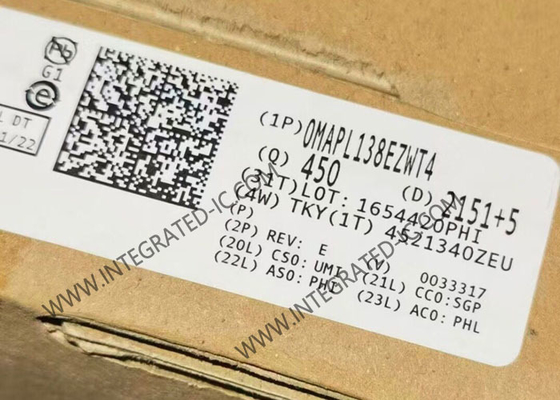 OMAPL138EZWT4 माइक्रो कंट्रोलर MCU 456MHz C6000 DSP+ARM प्रोसेसर NFBGA361
