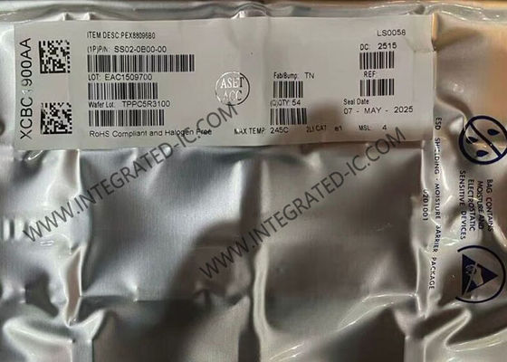 SS02-0B00-00 एकीकृत सर्किट चिप प्रबंधित पीसीआई एक्सप्रेस 4.0 स्विच BGA पैकेज