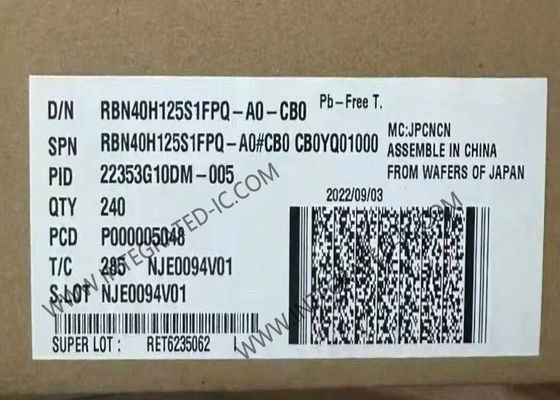 एकीकृत सर्किट चिप RBN40H125S1FPQ-A0 IGBT ट्रेंच ट्रांजिस्टर 1250V होल के माध्यम से