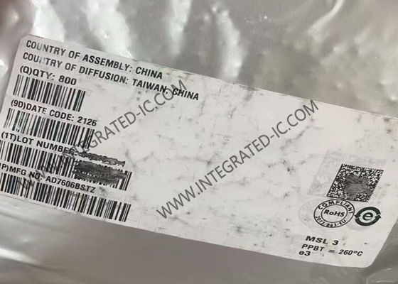 AD7606BSTZ 16-बिट 200kSPS 8-चैनल सिंक्रोनस डेटा अधिग्रहण सिस्टम ADC इंटीग्रेटेड सर्किट चिप LQFP64