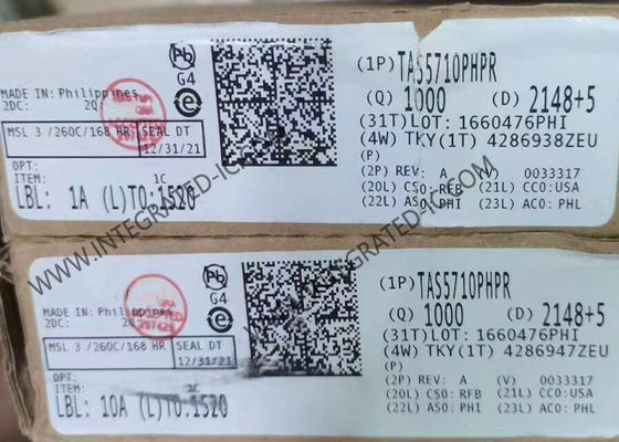 TAS5710PHPR एकीकृत सर्किट चिप 20W 2-चैनल स्टीरियो डिजिटल ऑडियो पावर एम्पलीफायर 32-बिट डेटापथ के साथ