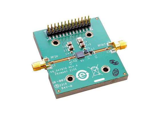 EV1HMC1099PM5 एम्बेडेड सॉल्यूशंस हाई पावर 10MHz से 1.1GHz GaN एम्पलीफायर मूल्यांकन बोर्ड