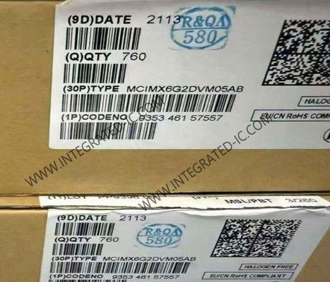 माइक्रोकंट्रोलर MCU MCIMX6G2DVM05AB ARM Cortex-A7 32-बिट 528MHz 289-LFBGA