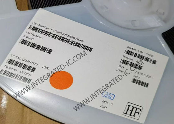 PS8803CQFN52GTR एकीकृत सर्किट चिप USB-C 10Gbps स्विच IC, USB 3.1 Gen2 अनुप्रयोगों के लिए QFN52 पैकेज के साथ