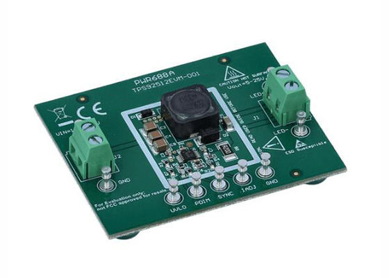 TPS92512EVM-001 एम्बेडेड समाधान उच्च करंट बक एलईडी ड्राइवर मूल्यांकन बोर्ड