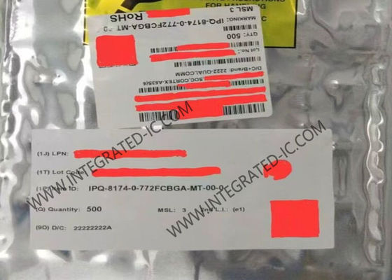 नेटवर्किंग अनुप्रयोगों के लिए 1.4 GHz क्वाड-कोर ARM Cortex-A53 के साथ उच्च-प्रदर्शन IPQ-8174-0-772FCBGA-MT-00-0 इंटीग्रेटेड सर्किट चिप